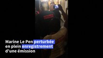 Guadeloupe: des manifestants perturbent une émission avec Marine Le Pen