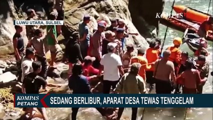 Descargar video: Hilang 1 Hari, Tim SAR Basarnas Berhasil Evakuasi Korban Tenggelam di Pemandian Banti Murung Sulsel