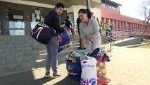 Una red de voluntarios internacionales colaboran en Hungría para recibir a los refugiados ucranianos