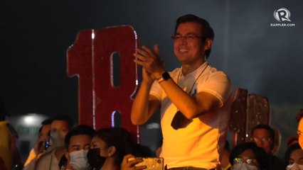 下载视频: Isko Moreno in Batangas: A restless volcano and a grand rally