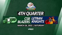 Saint Benilde vs. Letran | Fourth Quarter | NCAA Season 97
