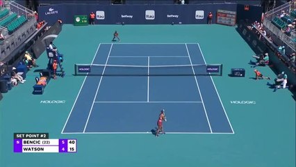 Highlights: Bencic ohne Mühe ins Achtelfinale
