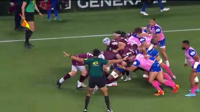 TOP 14 - Essai de Federico MORI (UBB) - Stade Français Paris - Union Bordeaux-Bègles - J21 - Saison 2021/2022