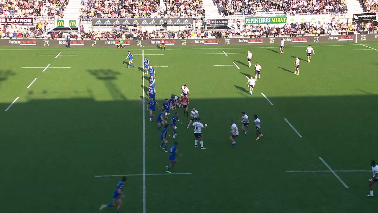 TOP 14 - Essai de Esteban ABADIE (CAB) - CA Brive - Castres Olympique - J21 - Saison 2021/2022