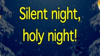 Silent Night Holy Night Christmas songs Carol Lyrics Karaoke 고요한 밤 거룩한 밤