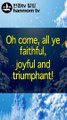 O come all ye faithful Christmas songs Carol Lyrics Karaoke ? ??? ???
