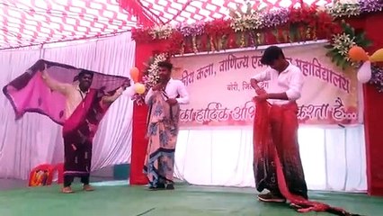 Govt. Naveen college !!!* साड़ी प्रतियोगिता !!!* Welcome party 01-12-2018 !!!*