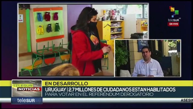 Uruguay: Inicia referéndum derogatorio de la Ley de Urgente Consideración