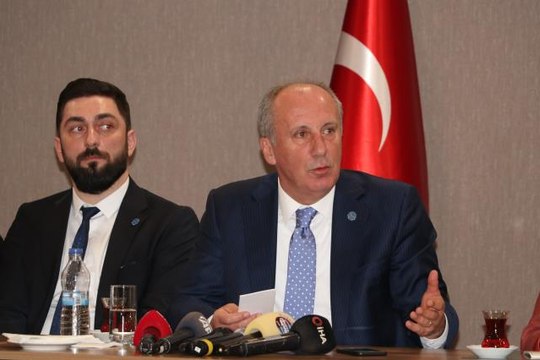 Memleket Partisi Genel Başkanı İnce, Trabzon'da konuştu