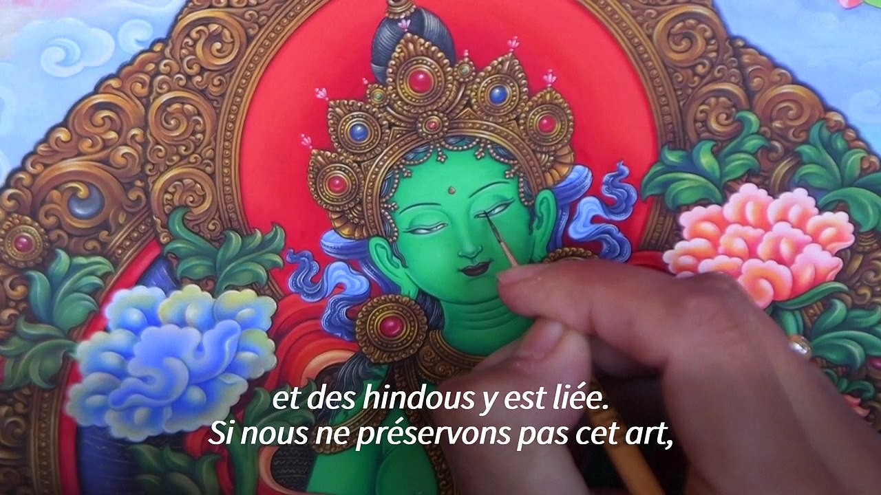 le Paubha, l'art pictural sacré du Népal