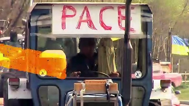 Milano, la carovana degli agricoltori per la pace in Ucraina