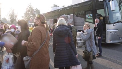 Ucraina: storia del piccolo David, due autisti di pullman italiani lo hanno strappato alla guerra