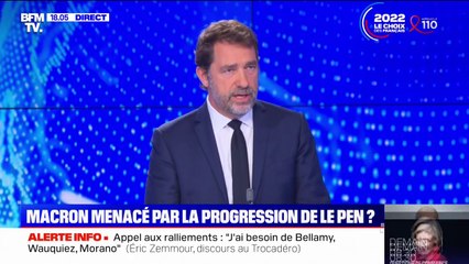 Christophe Castaner: "Marine Le Pen s'est offert une cape de banalité"