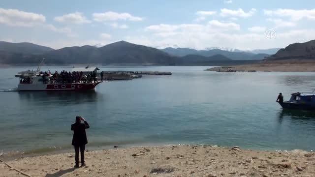 Keban'da sportif olta balıkçılığı spin yarışması düzenlendi