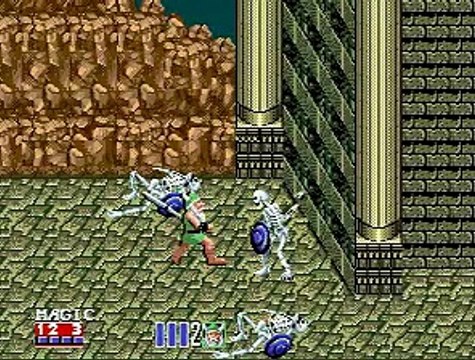 Golden Axe II online multiplayer - megadrive