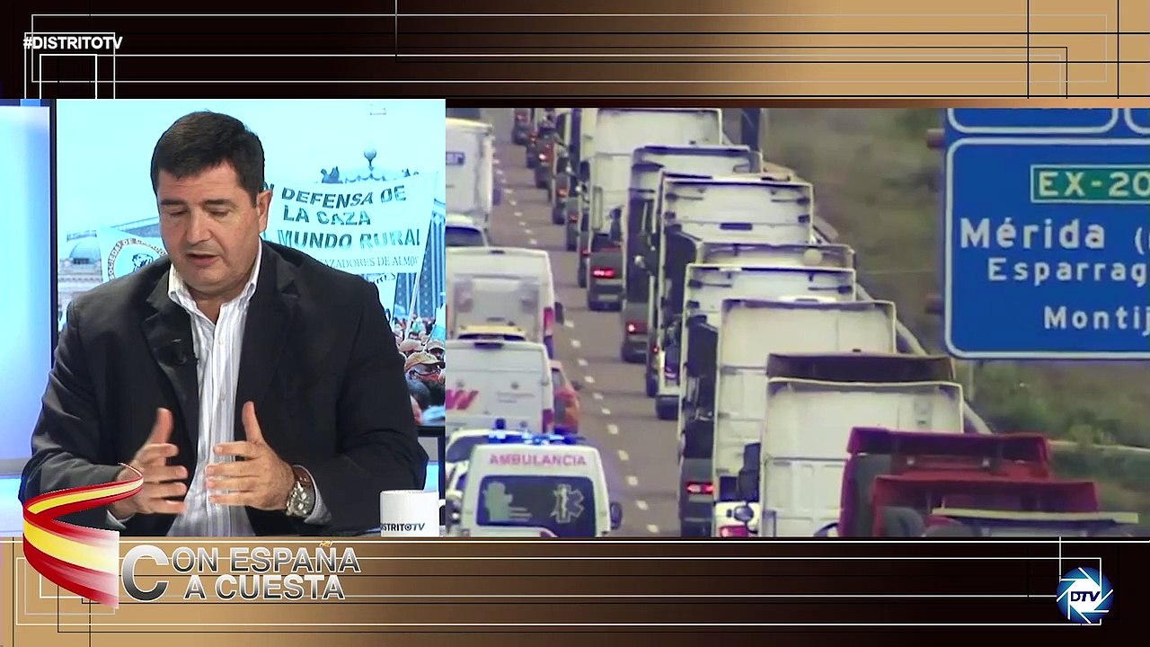 Juan De Dios: Gobierno de Sánchez genera caos absoluto, transportistas sienten que peligra su vida económica