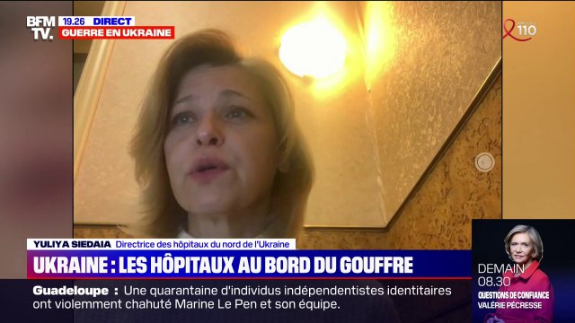 Aujourd'hui, en Ukraine, il n'y a pas de région qui soit sûre , regrette la directrice des hôpitaux du nord de l'Ukraine