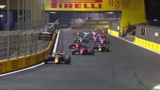 F1, saudi Arabia GP, race start