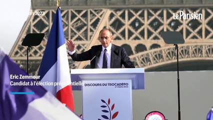 Meeting de Zemmour au Trocadéro : la foule scande "Macron assassin"