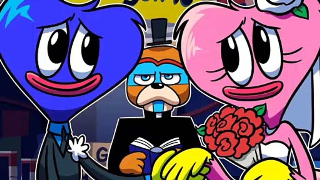 HUGGY WUGGY & KISSY JUST MARRIED - Poppy Playtime & Freddy Fnaf Animation #13