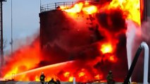 Siguen los bombardeos rusos en Ucrania: depósito de combustible fue destruido por cohetes