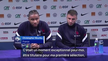 Bleus - Nkunku : "Un moment exceptionnel"