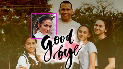Alex Rodriguez's daughters know it's time for them to say goodbye to their JLo