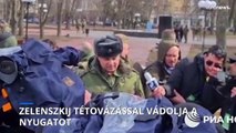 Tétovázással vádolja a Nyugatot az ukrán elnök