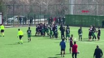 SPOR Elazığ'da amatör lig maçında kavga 18 kırmızı kart çıktı