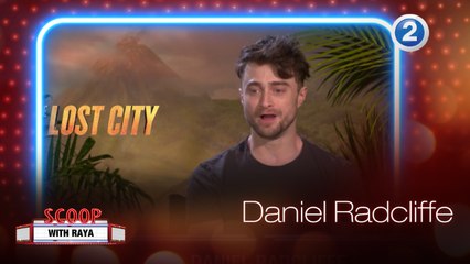 لقاء خاص مع النجم الشاب  Daniel Radcliffe وانطباعاته عن دوره في فيلم  The Lost City