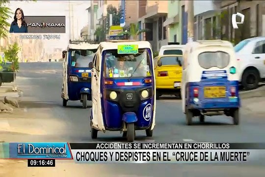 ¡Vecinos de Chorrillos viven pesadilla! Constantes choques y despistes en calle mal construida