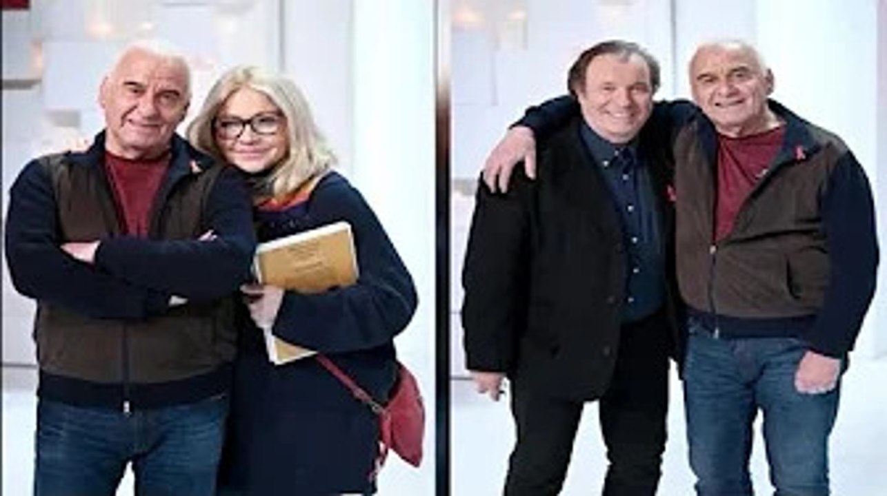 Vivement Dimanche  Michel Fugain et sa femme Sanda complices f@ce à Michel Drucker