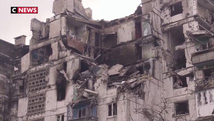 Guerre en Ukraine : les ruines de Marioupol