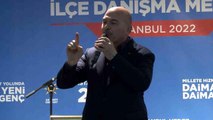 İçişleri Bakanı Süleyman Soylu, AK Parti Esenyurt İlçe Başkanlığı'nda partililerle bir araya geldi