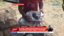 13 aso, nailigtas mula sa isa umanong dog meat trader | UB
