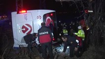Son dakika 3. sayfa: Erzincan'da yolcu otobüsü şarampole devrildi: 1 ölü, 8'i ağır 33 yaralı