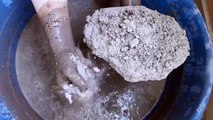 Nonstop Gritty Messy Sand Cement Crumble on Paste Cr: ASMR By Kanwal