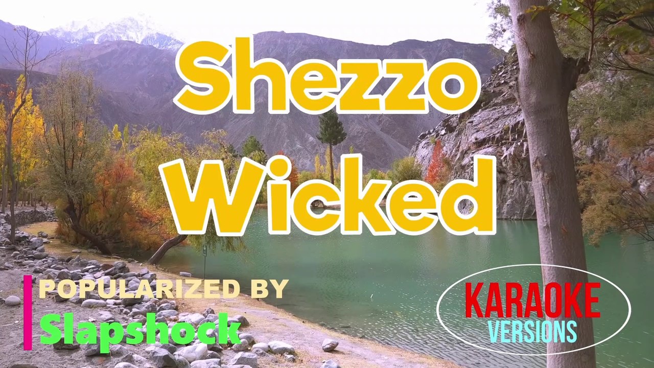 Shezzo Wicked - Slapshock | Karaoke Version |HD