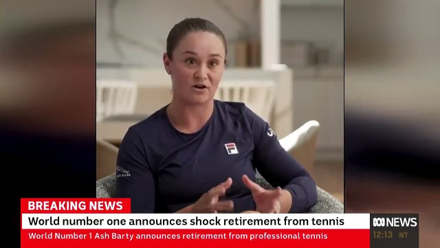 Australian tennis star Ash Barty announces retirement from tennis ABC News