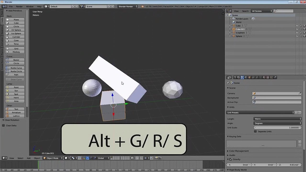2. Manipulating objects