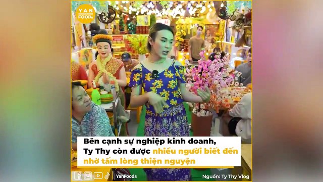 Hiện tượng chuyển giới Ty Thy thường xuyên làm từ thiện_ Thấy khổ không thể không giúp