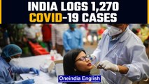 Covid-19 update: India registers 1,270 fresh cases, 3 fatalities | Oneindia News
