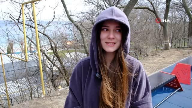 Son dakika haberleri: Odessa'da halk Rus bombardımanı tehlikesine rağmen spor yaptı