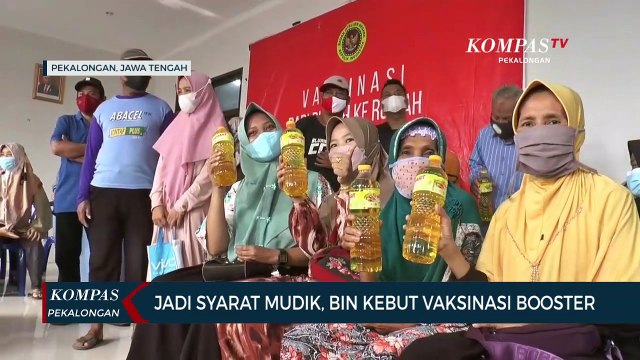 Jadi Syarat Mudik, Warga Antusias Ikuti Vaksin