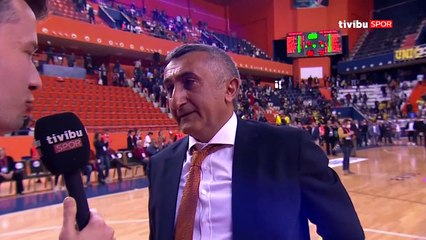 Fenerbahçe'yi yenip kupayı alan ÇBK Mersin'in Başantrenörü gözyaşlarına boğuldu