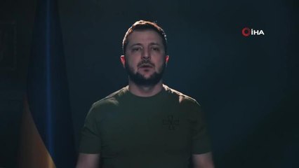 Son dakika haberi... Zelenskiy, Ukrayna'daki savaşın çarpıcı görüntülerini yayınladı
