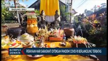 Terbatas, Perayaan Hari Saraswati Ditengah Pandemi Covid-19 berlangsung