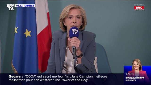 Valérie Pécresse, à propos des Macron assassin scandés au meeting de Zemmour: On ne laisse pas dire ce genre de choses