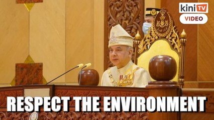 Sultan Nazrin_ Development must be tempered with respect, love for the environment