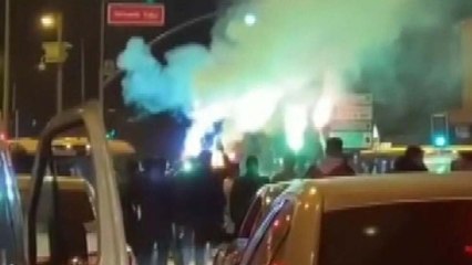 Asker konvoyunda kurşun yağdırdılar